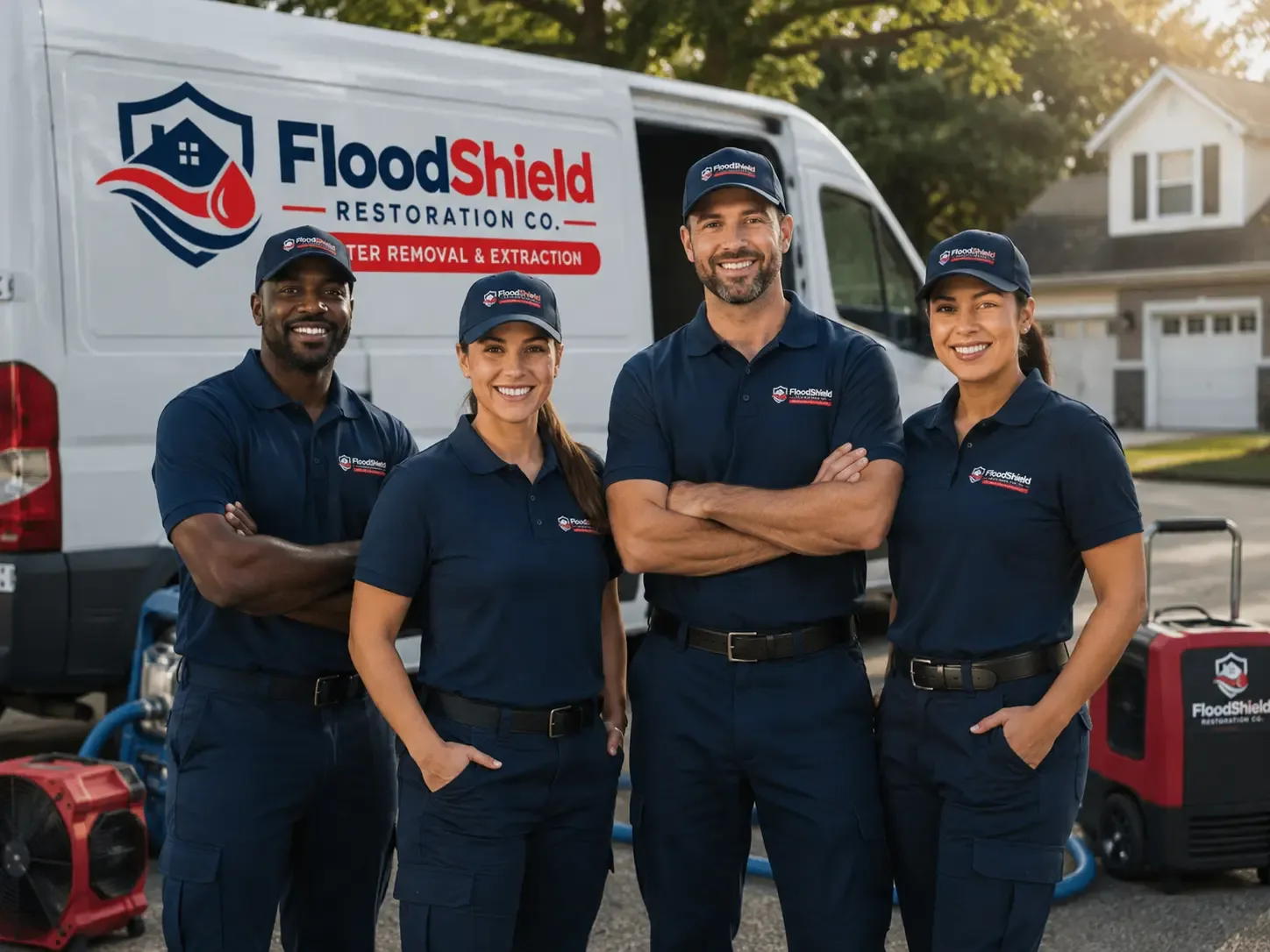 Flood Damage Restoration company in Alleghany, CA